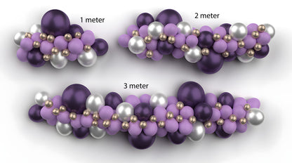 Purple Dream Balloon Garland