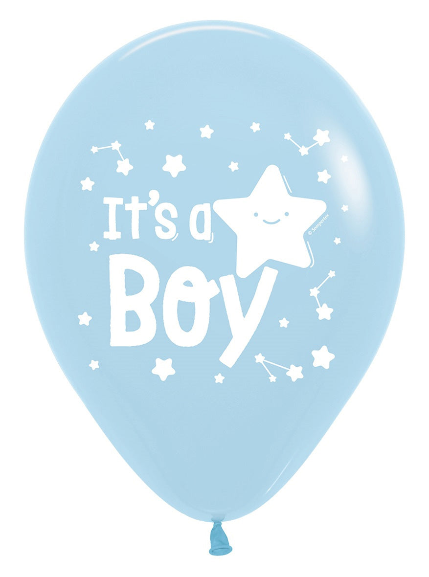 It s a boy Balloon garland