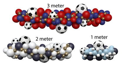 Football Balloon garland