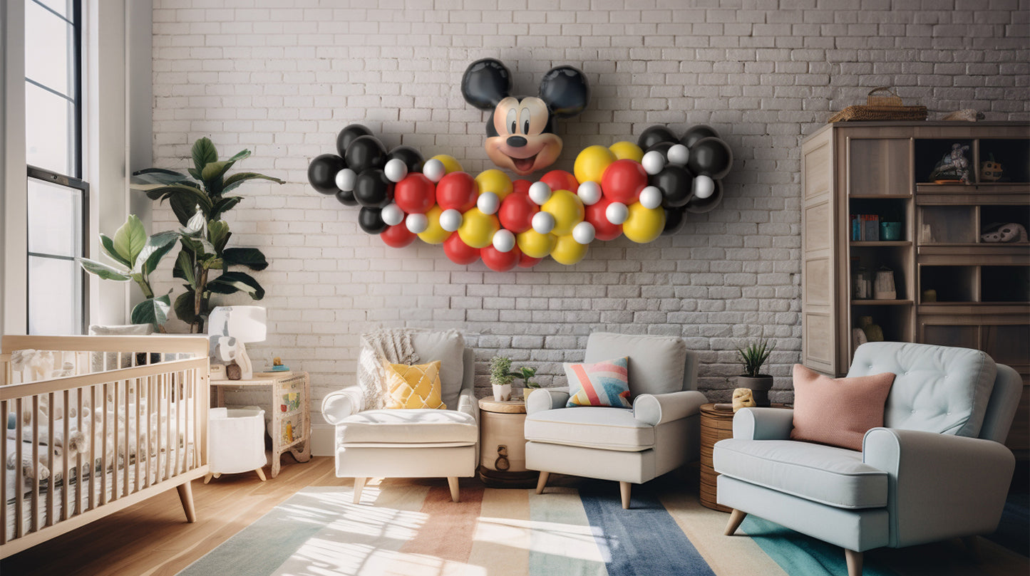 <tc>Ballonslinger met Mickey Mouse ballon</tc>