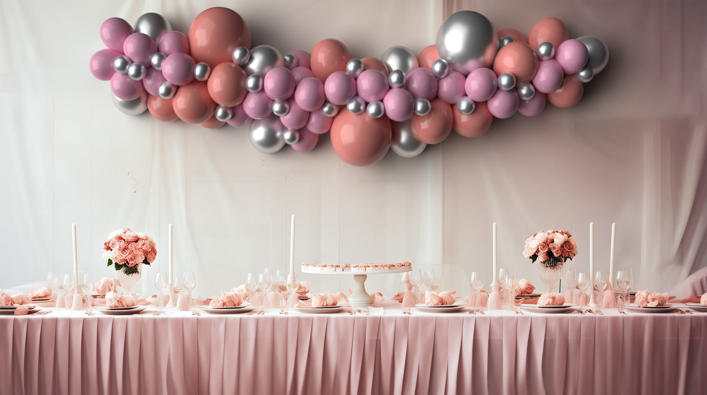 Pretty in Pink Balloon garland