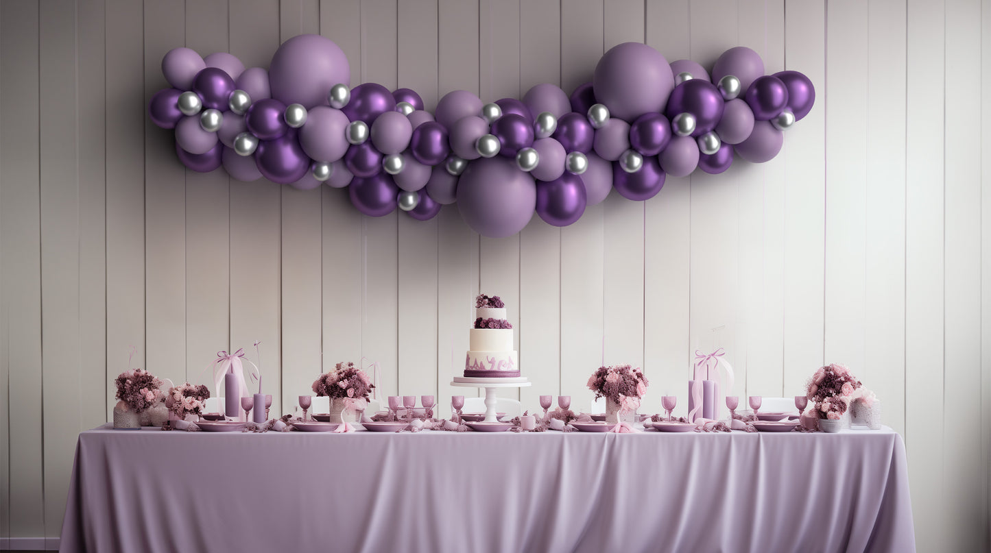 Purple Dream Balloon Garland