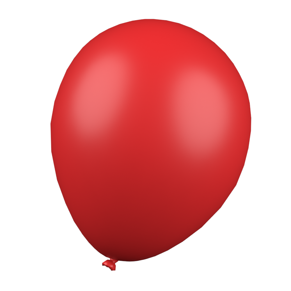 Red balloons, multi pack