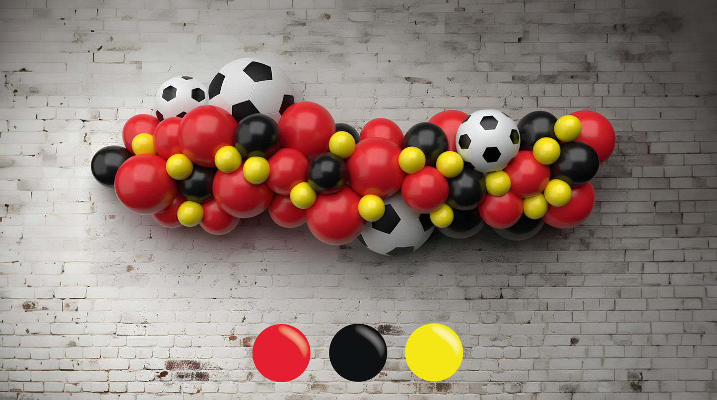 Football Balloon garland