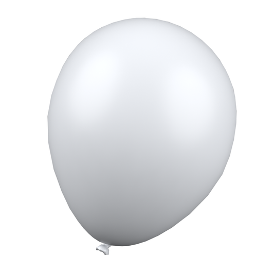 Witte ballonnen, multiverpakking